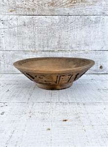Bol de service en bois fait main personnalisé Offre Spéciale de luxe Bol de service alimentaire en bois personnalisé Bol à mélanger décoratif - Product Image 6