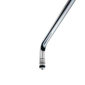 Bras de support de pomme de douche de 35 cm pour tringles de rideau de douche - Product Image 1