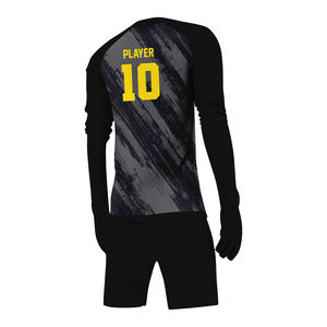 Meilleur prix de gros Séchage rapide Gardien Football Uniforme Premium Qualité Logo personnalisé Imprimé Formation Style Ensembles pour Adultes - Product Image 3