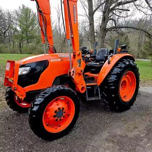 Tractor Agrícola Diésel Orange Farm 18.540, Máquina de Trabajo de Campo con Neumáticos Grandes - Product Image 4