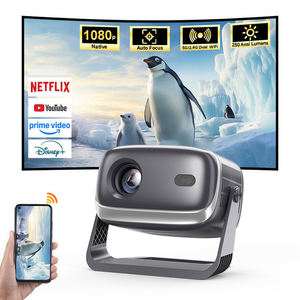 Модернизированный до B12 новейший проектор B12 720P проектор 180 люмен Портативный светодиодный проектор для домашнего кинотеатра - Product Image 1