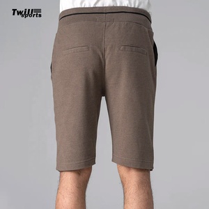 Shorts de sport pour hommes 2026 personnalisables avec logo, style urbain, 100 % coton respirant, taille élastique, séchage rapide, pour l'été et le fitness - Product Image 2