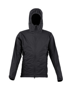 Veste coupe-vent pour homme avec logo personnalisé, imperméable, en nylon softshell, à capuche, vente en gros pour les entreprises - Product Image 2