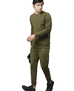 Chándales Deportivos Personalizados al por Mayor de Alta Calidad para Hombre, Estilo Moderno 2026, Ajustados, Transpirables, de Algodón, con Capucha - Product Image 1