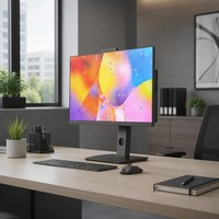 PC Todo en Uno OEM al por Mayor con Core i7/i9, Soporte Giratorio Ajustable en Altura, Estación de Trabajo Empresarial, Pantalla IPS
