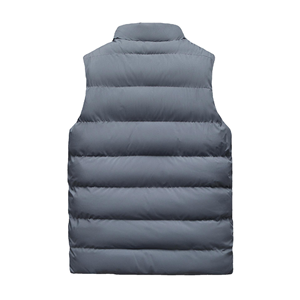 Gilet polaire chaud d'hiver pour hommes Veste sans manches décontractée Gilets bouffants élégants pour hommes - Product Image 2