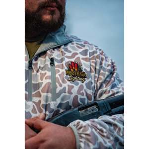 North Georgia Lighting Stealth Camo Performance Pullover - Tailles M L XL 2XL - Product Image 2