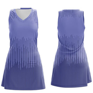 Uniforme de netball pour femmes, design confortable, logo personnalisé, impression numérique, durable, séchage rapide, qualité supérieure - Product Image 2