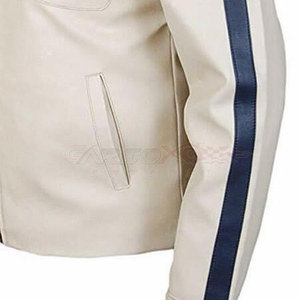 แจ็คเก็ตหนังวัวสำหรับผู้ชาย, ใหม่เสื้อกีฬาของแท้สำหรับรถมอเตอร์ไซค์ทำมือในปากีสถาน - Product Image 6