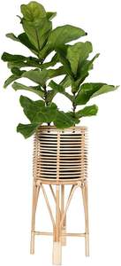 Unique Design Jute Rope Handwoven Planters <b>Pot</b> Basket Wicker <b>Plant</b> <b>Pot</b> with <b>Stand</b> for Indoor and Outdoor Decor - Product Image 4