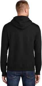 Pull à capuche d'hiver à fermeture éclair pour hommes couleur unie décontracté polaire épais chaud décontracté sweats à capuche - Product Image 2