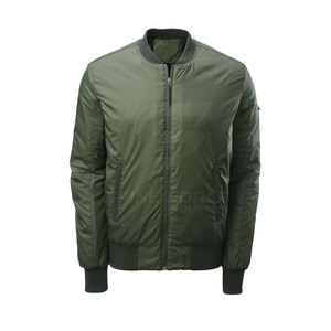 Blouson d'aviateur pour femmes le plus vendu avec col montant personnalisé traitement tricoté doublure en nylon respirant - Product Image 1