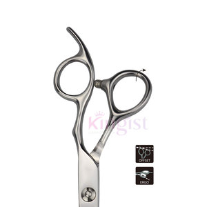 Tijeras para el pelo de acero inoxidable de belleza profesional al por mayor maquinilla de afeitar de calidad con punta de hoja afilada recién llegado - Product Image 3