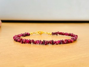 Handmade 925 Sterling <b>Silver</b> Friendship Cuff <b>Bracelet</b> for Unisex Ruby Multi-Gemstone Fine <b>Chain</b> Classic Ethnic Christian Gold - Product Image 3