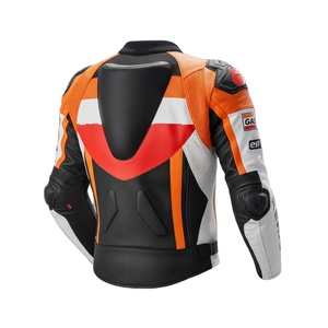 Chaqueta de Motociclista Zonda Repsol MotoCP SBK de Cuero Vacuno/Canguro para Pista/Carreras Hecha a Medida con Joroba para Hombre con Certificación CE - Product Image 2
