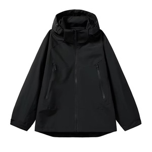 <b>Men</b> Lightweight Windbreaker <b>Jacket</b> Waterproof Hooded Zip Up Sporty Outerwear Wind Resistant Coat for Running Hiking or <b>Travel</b> - Product Image 2