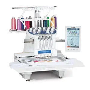 Kalite yeni PR1055X 10-Needle ev nakış makinesi stokta