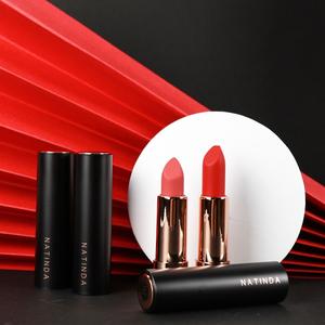 Natinda 3.5g Matte Velvet <b>Lipstick</b> in Rose Red Safe Chemical Ingredients <b>Moisturizing</b> Long-lasting OEM ODM 'Art in <b>Lipstick</b>' - Product Image 6