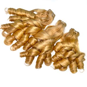 Paquets de cheveux bruts blonds 613 de meilleure qualité pour faire des perruques à partir de vrais cheveux humains - Product Image 2