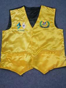 CHALECO Masónico Letterman Chaleco Masónico Satén Seda Maestro Masón Chaleco - Product Image 3