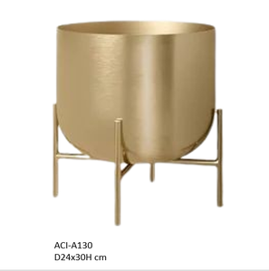 Nordic Style Metal Planter <b>Pot</b> on Stand Unique Indoor Home Decor Coating <b>Small</b> <b>Plant</b> Flower Living Rooms Garden Lawn Flowers - Product Image 4