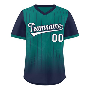 Conjunto de Uniforme de Béisbol y Sóftbol Personalizado de Alta Calidad, Transpirable, de Secado Rápido, Antibacterial, con Protección UV, Unisex, de Poliéster - Product Image 3