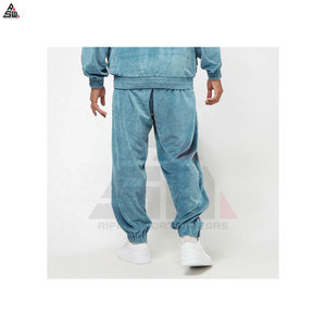 Offre Spéciale prix personnalisé hommes hiver solide survêtements décontracté Jogging costume 100% coton polaire Logo personnalisé - Product Image 3