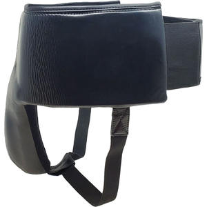 Los más vendidos Fly Boxing Ingle Guard Muay Thai Entrenamiento Cuero Hecho Protección de la ingle Logotipo personalizado Kickboxing Ingle Seguridad - Product Image 3