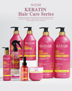 Champú Fortalecedor Orgánico de Queratina Gatase, Reparador, Anti-Rotura, Suavizante y Nutritivo para el Cuidado del Cabello Dañado y Débil - Product Image 6