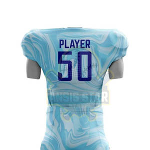 Vêtements de football américain personnalisables, ensembles d'uniformes grande taille confortables avec fonction respirante et conception de logo personnalisée - Product Image 5