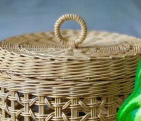 ตะกร้าเก็บของอเนกประสงค์รูปหัวใจทำจากหวายธรรมชาติ งานแฮนด์เมด สไตล์วินเทจ เป็นมิตรกับสิ่งแวดล้อม ขายส่งปี 2025 - Product Image 3