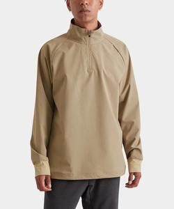 Personalizado impermeable ligero 1/4 media cremallera cuello Golf pulóver cortavientos poliéster cuarto cremallera cuello sudaderas para hombres - Product Image 4