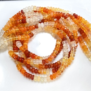 ลูกปัดโอปอลไฟเม็กซิกันทรงมนเรียบลูกปัดโอปอลเม็กซิกันเม็กซิกันแบบธรรมดาสำหรับเครื่องประดับ - Product Image 5