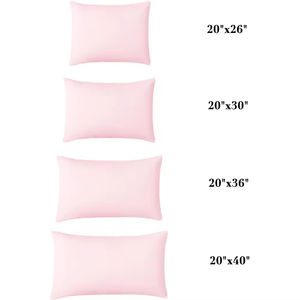 Taies d'oreiller personnalisées en coton et polyester, teintes et imprimées en blanc, style ex-factory, pour hôtels et hôpitaux - Product Image 4