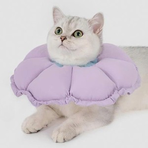 ปลอกคอกันน้ำแบบนุ่มปรับได้สำหรับสุนัข ป้องกันการเลียและกัดหลังผ่าตัด ผลิตที่หลงอัน - Product Image 5