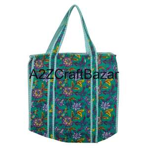 Bolsos Tote Grandes Personalizados de Moda para Mujer, Bolsos de Hombro con Estampado a Mano, Bolsos de Diseñador Acolchados - Product Image 1