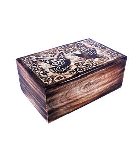 Caja de madera grabada, urnas de cremación funeraria para cenizas humanas, urnas de entierro grandes para adultos para columbario X - 260lbs o 118kg - Product Image 3