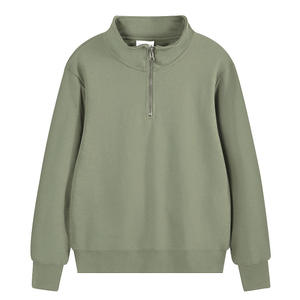 <span class=keywords><strong>Felpa</strong></span> sportiva con cappuccio per metà accessi pesanti con cerniera - Product Image 6