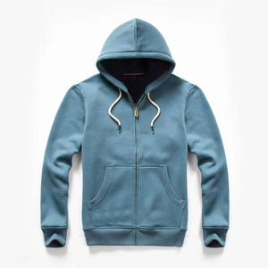 Sudadera con capucha con logotipo personalizado sin cordón personalizada, Sudadera con capucha ajustada de algodón de gran tamaño lisa en blanco, sudaderas con capucha para hombre de alta calidad - Product Image 3