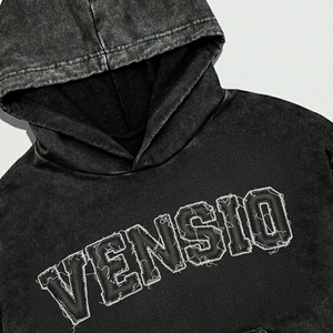 Custom Streetwear Unisex Cotton Winter <b>Hoodies</b> <b>Plain</b> Blank Heavy Weight Oversized Faded Acid Wash Men's Fleece Quick Dry - Product Image 3