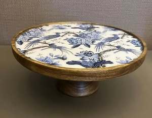 Luxury Eco-Friendly Rounded <b>Wooden</b> <b>Cake</b> Serving Stand Sticker Printed Design Hotel Home Tabletop <b>Cake</b> Decoration Premium <b>Cake</b> - Product Image 4