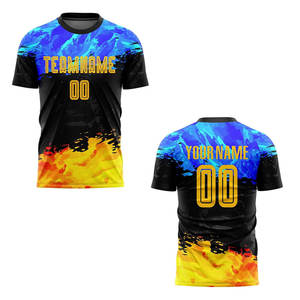 Camiseta de Fútbol Personalizada de Primera Calidad, Ropa Deportiva Ligera, Unisex, Nuevo Diseño, Color Personalizado - Product Image 3