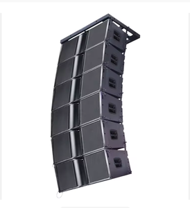 Système de sonorisation complet professionnel actif avec enceintes Line Array, double 12 pouces passif - Product Image 1