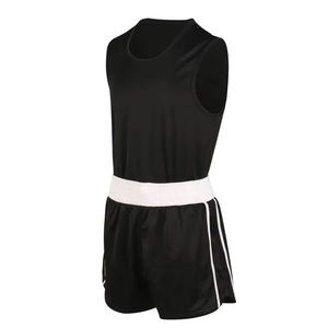 Vente en gros d'uniformes de boxe personnalisés en tissu extensible à carreaux, uniformes de boxe pour les arts martiaux, uniformes de kickboxing - Product Image 6