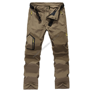 Pantalones deportivos de cintura alta personalizados para hombre, secado rápido, a prueba de viento, algodón elástico, impermeable, de talla grande, estilo informal para senderismo de invierno - Product Image 6