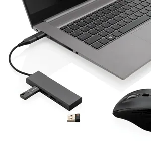 Hub USB Ecologico RCS in Materiale Riciclato, Gadget Promozionale per Pubblici Attenti all'Ambiente - Product Image 6
