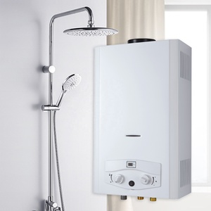 Calentador <span class=keywords><strong>de</strong></span> Agua a <span class=keywords><strong>Gas</strong></span> <span class=keywords><strong>Natural</strong></span> sin Tanque para Uso Doméstico, Capacidad <span class=keywords><strong>de</strong></span> 6-16L, Calentador <span class=keywords><strong>de</strong></span> <span class=keywords><strong>Gas</strong></span> LPG Instantáneo <span class=keywords><strong>de</strong></span> Alta Calidad con Intercambiador <span class=keywords><strong>de</strong></span> Calor <span class=keywords><strong>de</strong></span> Cobre - Product Image 1