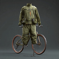 Combinaison de vélo de montagne, combinaison de randonnée, combinaison de randonnée pour hommes, combinaison de randonnée en plein air, combinaison de cyclisme, combinaison de pluie pour hommes