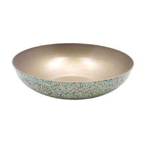 Meilleur design Bol de service alimentaire en fer de forme ronde Bols de service et de table décoratifs et de cuisine finis bleus faits à la main en vrac - Product Image 5