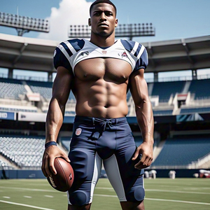 Unisex Custom Made Breathable UV Protection Summer American Football Jersey Pants <b>Short</b> Sleeve Printed Sportswear 100% <b>Polyester</b> - Product Image 2